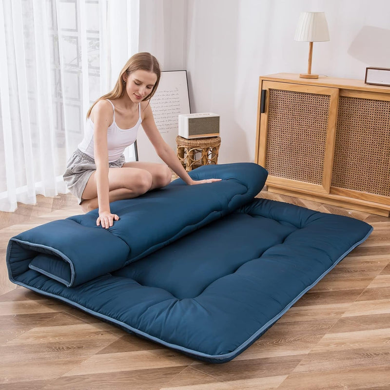 Floor Futon Mattress Thicken Tatami Sleeping Pad Foldable