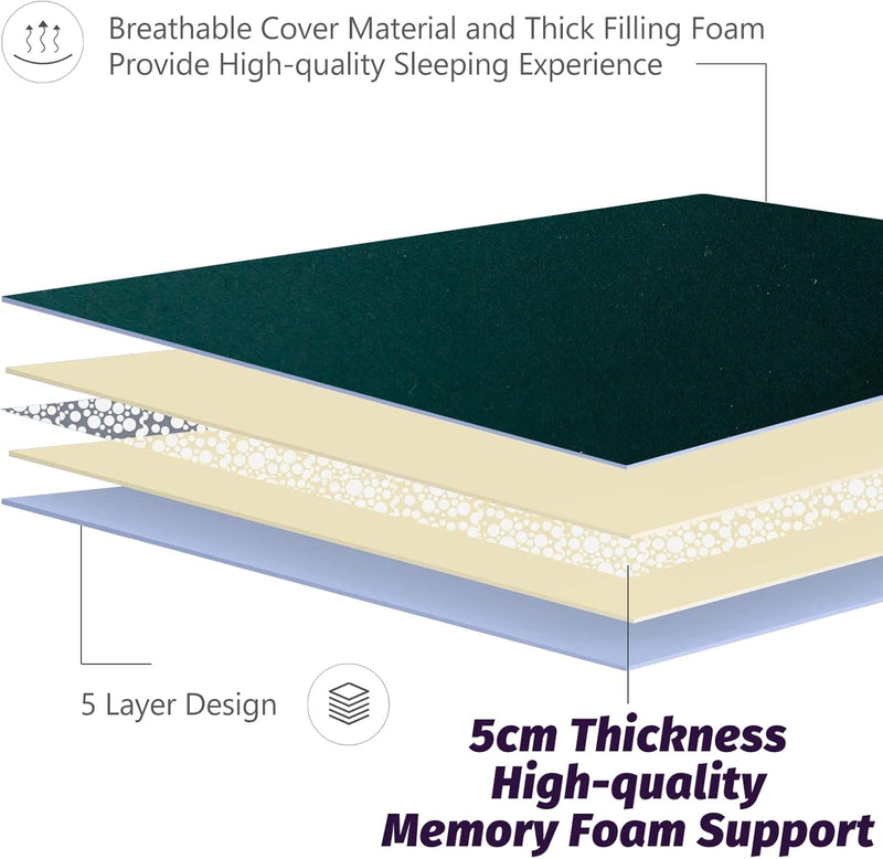 Floor Futon Mattress Thicken Tatami Sleeping Pad Foldable