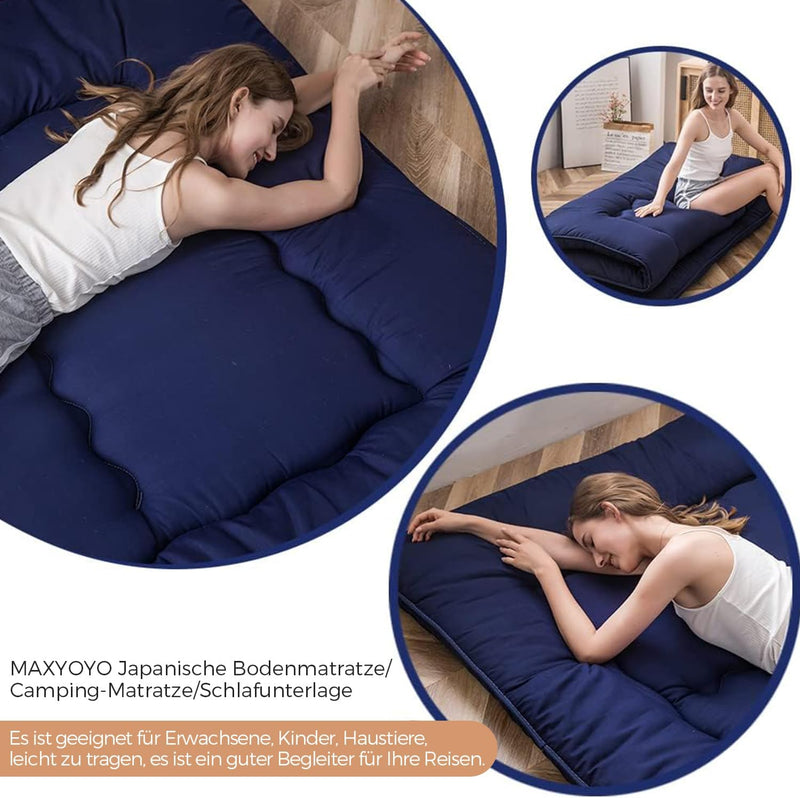 Floor Futon Mattress Thicken Tatami Sleeping Pad Foldable