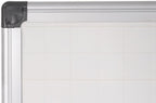 Maya Gridded Magnetic Aluminium Framed Whiteboard
