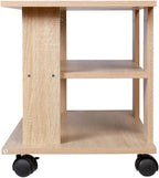 MDF Wood TV Cabinet with 2 Shelves