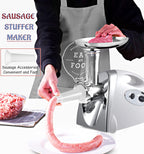 Meat Grinder Electric 3500W Mincer Machine Stainless Steel