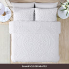 Medallion Chenille Bedspread Queen