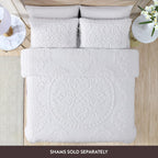 Medallion Chenille Bedspread Queen
