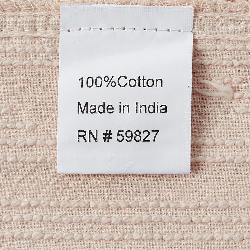 Medallion Chenille Bedspread Queen Blush