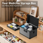 Medicine Lock Box with Code Lockable