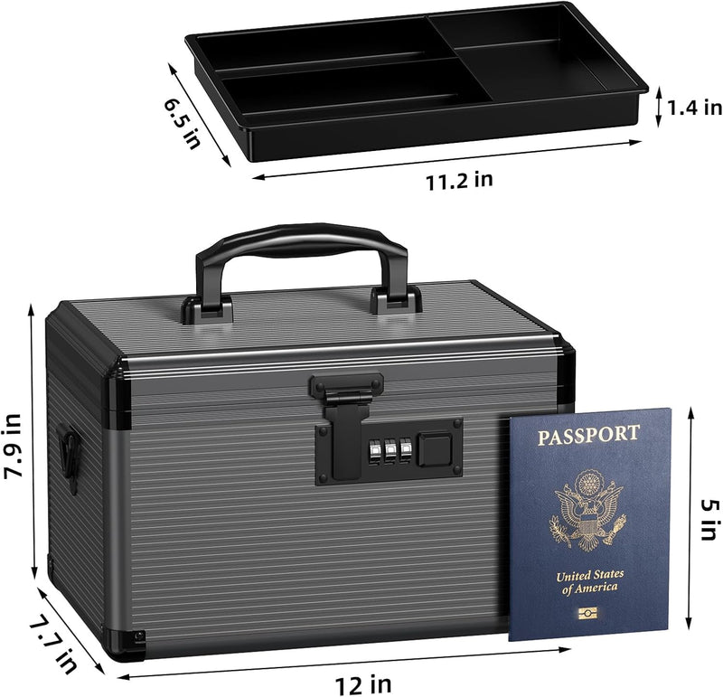 Medicine Lock Box with Code Lockable