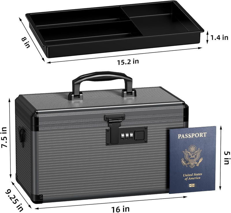 Medicine Lock Box with Code Lockable