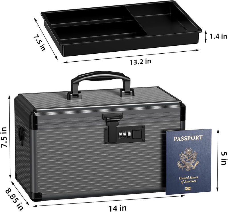 Medicine Lock Box with Code Lockable