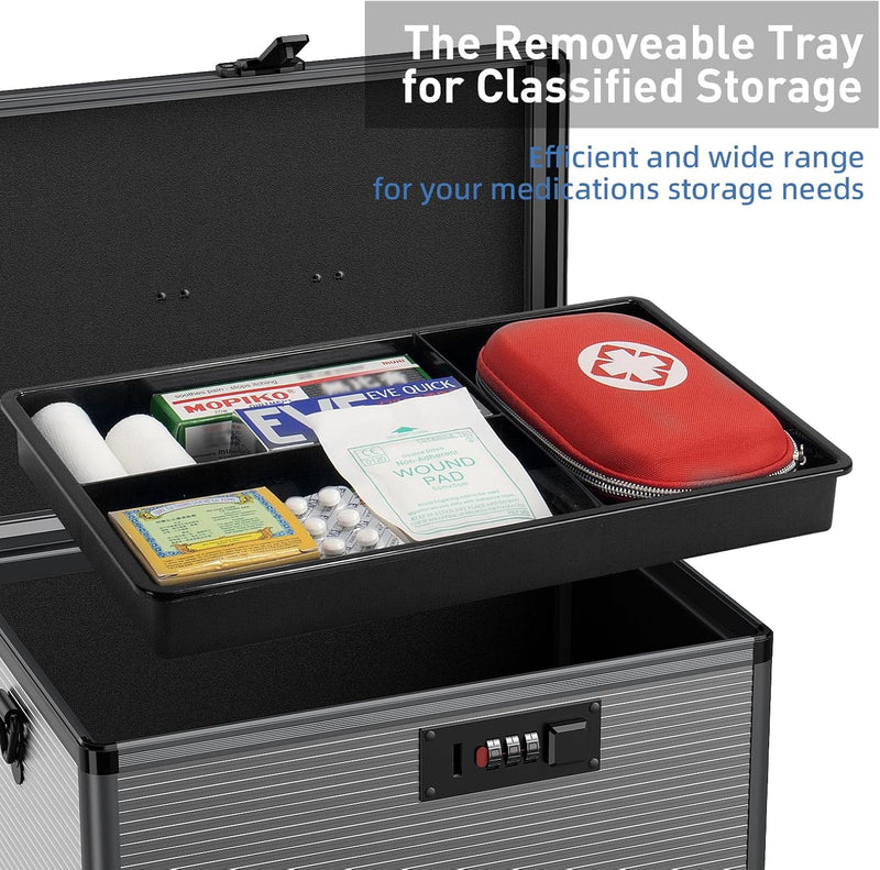 Medicine Lock Box with Code Lockable