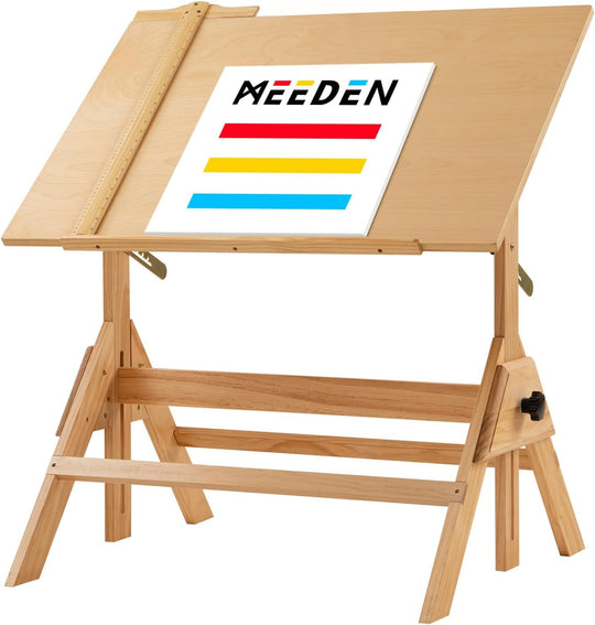 Solid Wood Drafting Table 35.5" X 23.5" Artist