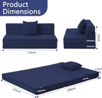 Folding Mattress High Density Foam Fold Out Sofa