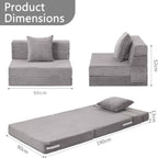 Folding Mattress High Density Foam Fold Out Sofa