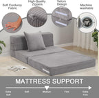 Folding Mattress High Density Foam Fold Out Sofa