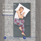 Memorecool Tri Folding Floor Mattress 10CM Thick Foam