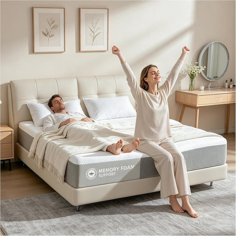 Memory Foam Mattress 20CM Medium Firm Orthopaedic Support