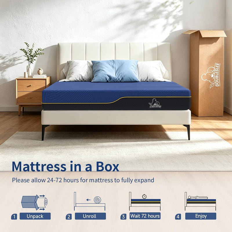 Memory Foam Mattress 8 Inch Medium for Pressure