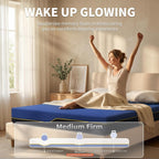 Memory Foam Mattress 8 Inch Medium for Pressure