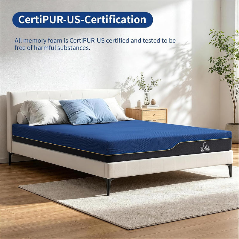 Memory Foam Mattress 8 Inch Medium for Pressure