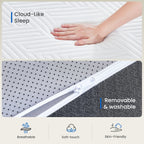 Memory Foam Mattress 90x190x16CM — Medium Firm Orthopaedic