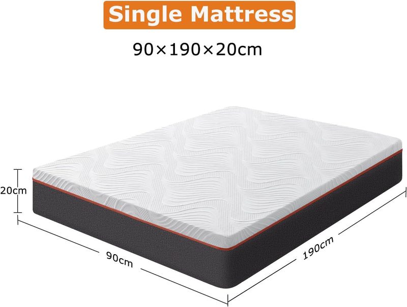 Memory Foam Mattress Cooling Mattresses for Pressure Relief