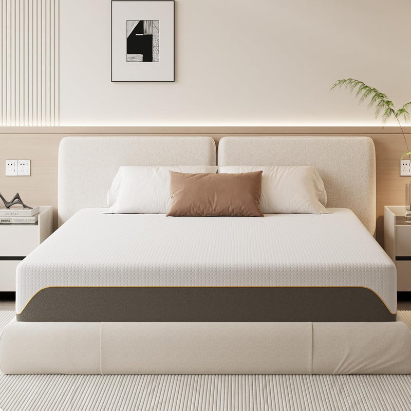 Memory Foam Mattress Medium Firm Feel Soft Skin-Friendly