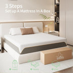 Memory Foam Mattress Medium Firm Feel Soft Skin-Friendly
