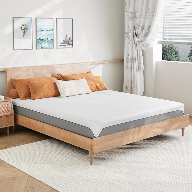 Memory Foam Mattress Medium Firm Feel Soft Skin-Friendly