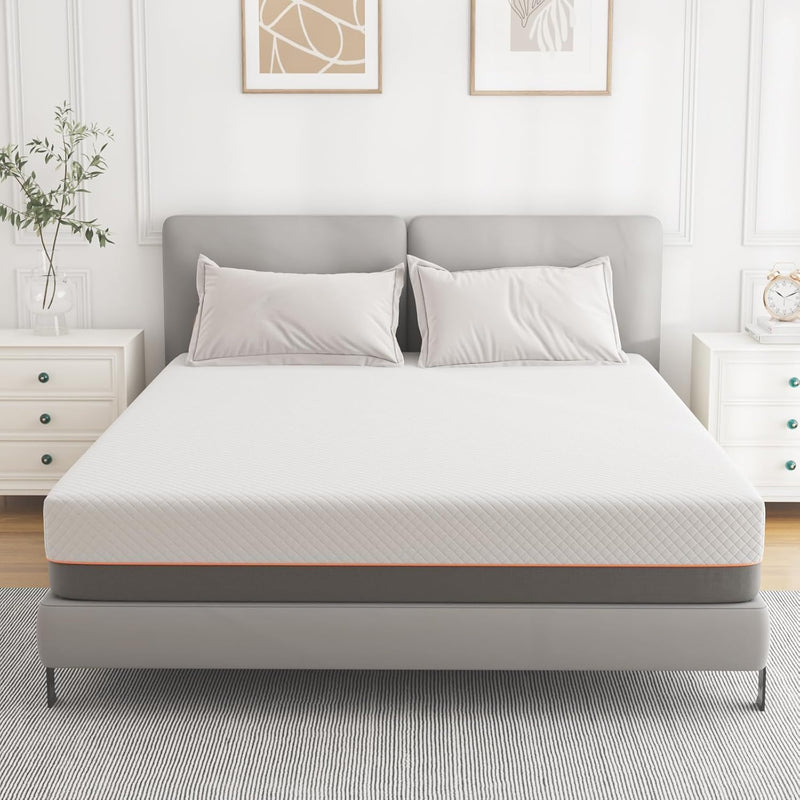 Memory Foam Mattress Medium Firm Soft Skin-Friendly Fabric