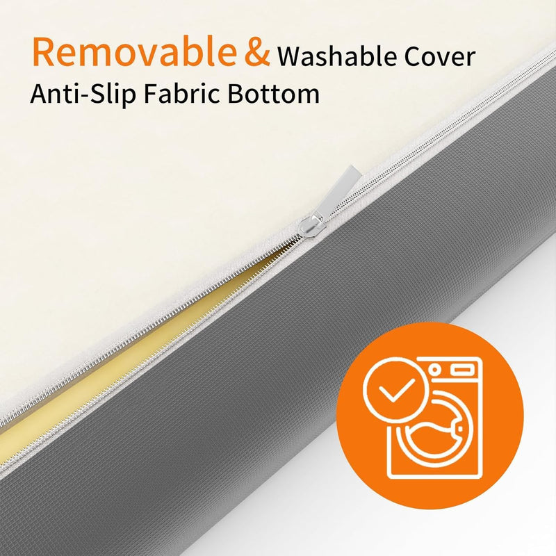 Memory Foam Mattress Medium Firm Soft Skin-Friendly Fabric