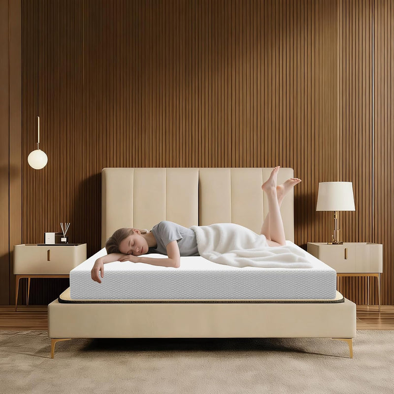 Memory Foam Mattress Medium Firm Support Protector