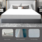 Memory Foam Mattress Medium Firm Support Protector