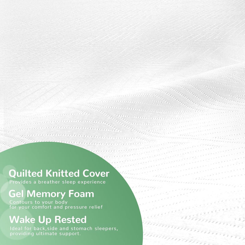 Memory Foam Mattress Medium with Soft Fabric
