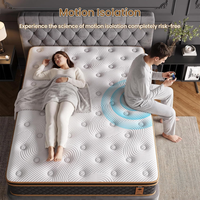 Memory Foam Pocket Spring Hybrid Mattress