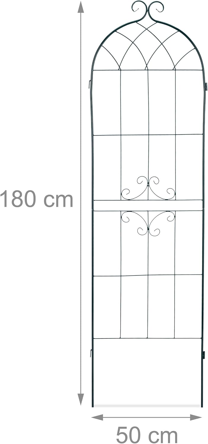 Trellis Metal 180 X 50CM Garden Climbing (Set of 2)