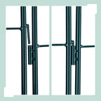 Metal 180 X 50CM Garden Climbing Aid (Set of 2)