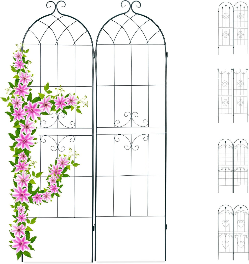 Metal 180 X 50CM Garden Climbing Aid (Set of 2)