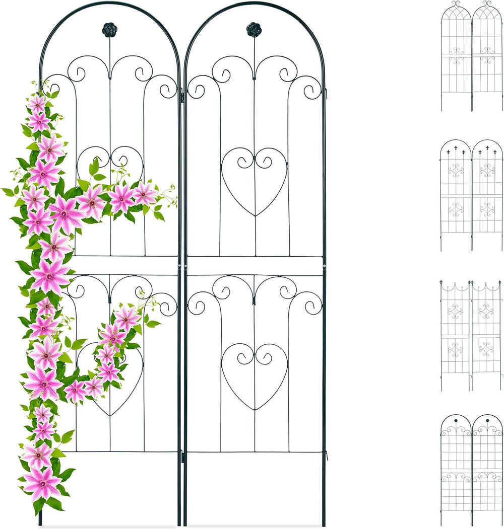 Metal 180 X 50CM Garden Climbing Aid (Set of 2)