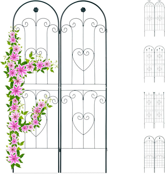 Metal 180 X 50CM Garden Climbing Aid (Set of 2)