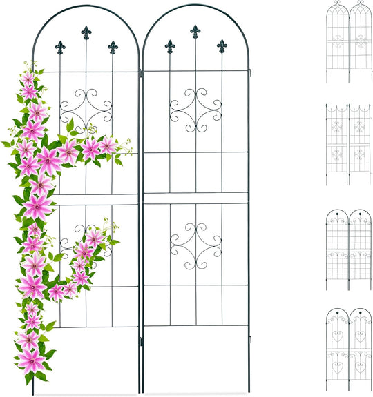 Metal 180 X 50CM Garden Climbing Aid (Set of 2)