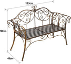 Metal Antique Garden Benches Clearance