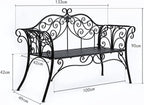 Metal Antique Garden Benches Clearance