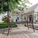 Metal Antique Garden Benches Clearance