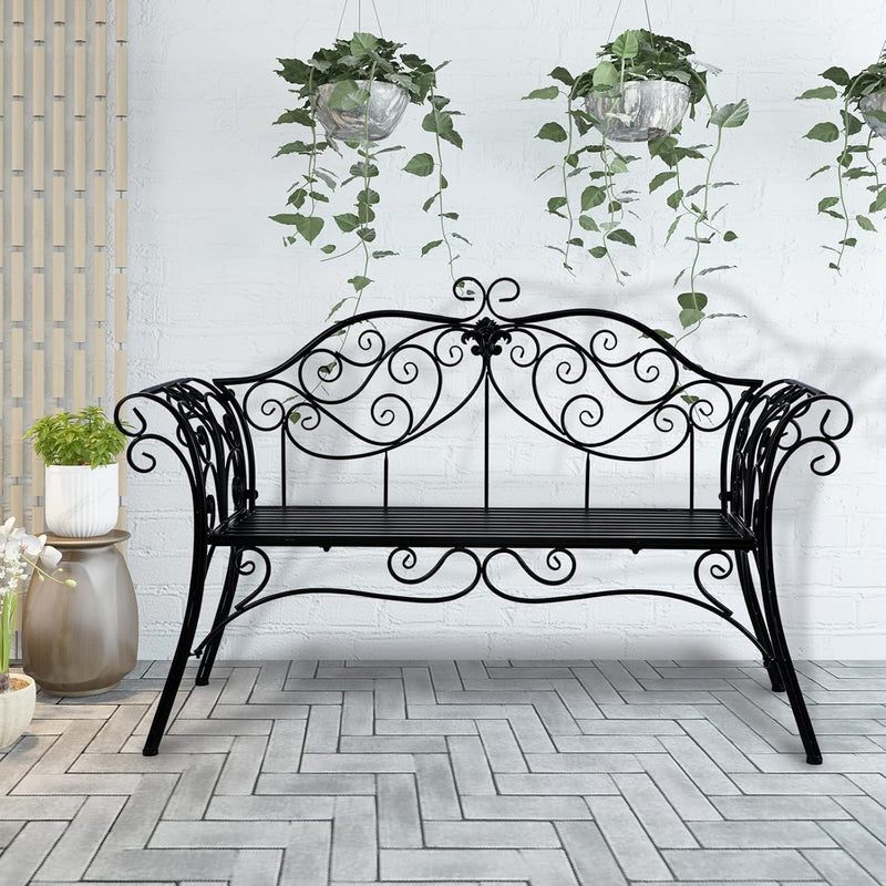 Metal Antique Garden Benches Clearance