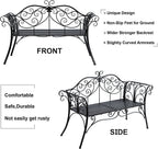 Metal Antique Garden Benches Clearance