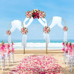 Metal Arch Backdrop Stand 7.2 6.6 5.9FT Wedding (Set of 3)
