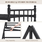 Metal Bed Frame Modern Style with Headboard