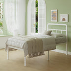 Metal Bed Frame with Curved Headboard 3FT
