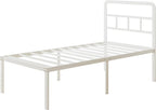 Metal Bed Frame with Curved Headboard 3FT