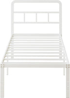 Metal Bed Frame with Curved Headboard 3FT